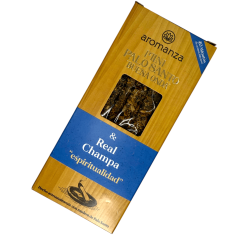 Mini Palo Santo Incense Good Wave Real Champa Aromanza Argentina - 8 Smokes 40min duration - Spirituality