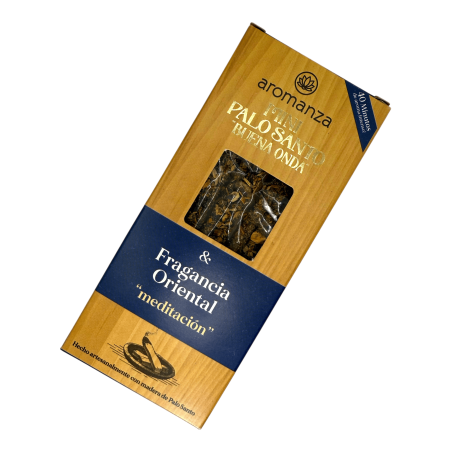Mini Palo Santo Good Wave Tămâie Oriental Parfum Aromanza Argentina - 8 Tămâie 40min durată - Meditație