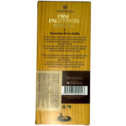 ミニパロサントグッドウェーブインセンスオブインドアロマンツァアルゼンチン - 8 Smokes 40分 - 謙虚さ