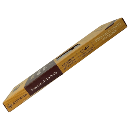 Mini Palo Santo Good Wave Rökelse Essenser av Indien Aromanza Argentina - 8 Röker 40 min varaktighet - Ödmjukhet