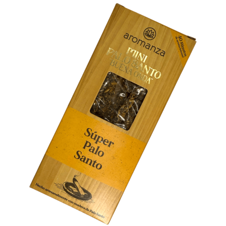 Mini Palo Santo Good Wave Super Palo Santo Wierook Aromanza Argentina - 8 Smokes 40min duur