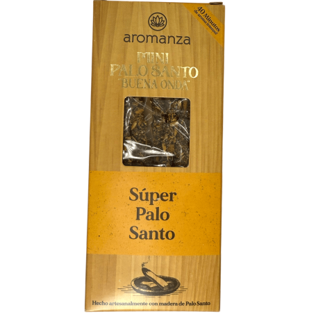 Mini Palo Santo Good Wave Super Palo Santo Rökelse Aromanza Argentina - 8 röker 40 min varaktighet