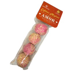 Esferas Mágicas Amor Aromanza Argentina - 4 bombitas defumación Frutos Rojos, Frambuesa, Durazno, Magnolia, Almíbar y Rosa