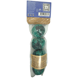 Esferas Mágicas Protección Aromanza Argentina - 4 bombitas defumación Benjuí, Eucalipto, Menta y Hojas de Romero