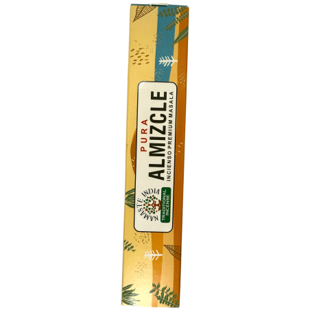 Incienso Puro Almizcle Namaste India Premium Masala - Cajetilla de 15gr.