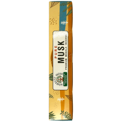 Pure Incense Musk Namaste India Premium Masala - 15gr pack.