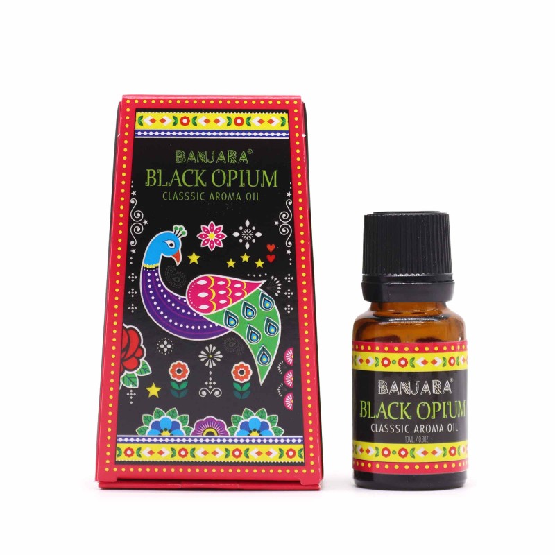 バンジャーラ ブラック アヘン フレグランス オイル 10ml.-バンジャラフレグランスオイル-HOSTENATURA