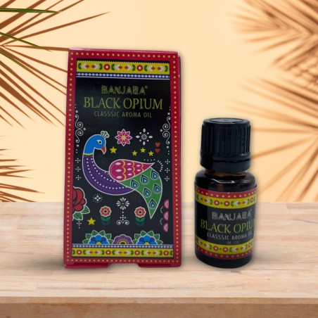 Aceite de Fragancia Opio Negro Banjara 10ml.