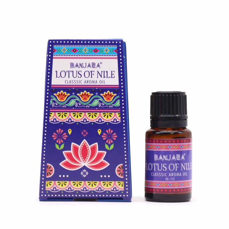 Ulei parfumat Nile Lotus Banjara 10ml.-Uleiuri parfumate Banjara-HOSTENATURA