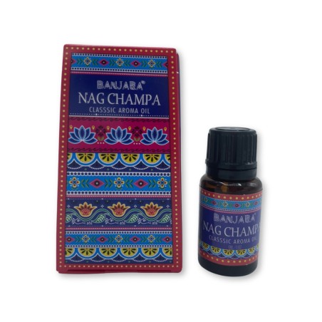 Olejek zapachowy Nag Champa Banjara 10ml.
