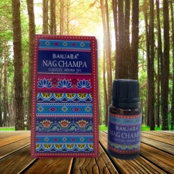 Aceite de Fragancia Nag Champa Banjara 10ml.