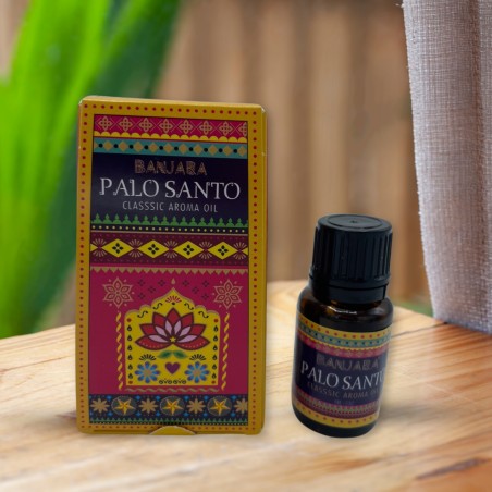 Aceite de Fragancia Palo Santo Banjara 10ml.