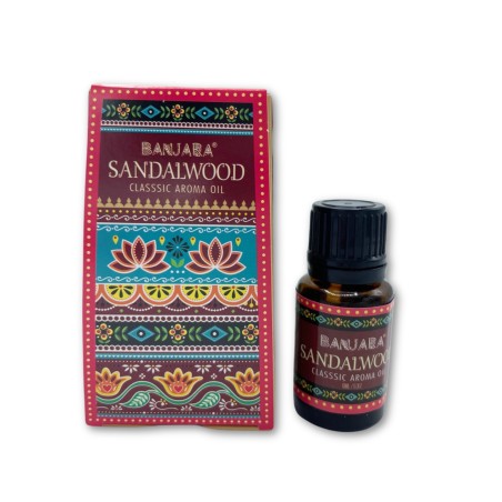 Oli de Fragància Sándalo Banjara 10ml.