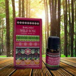 Banjara Wild Rose Huile parfumée 10ml.