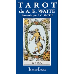 A.E. Cartas de Tarô Waite Caixa Azul Ilustrada...