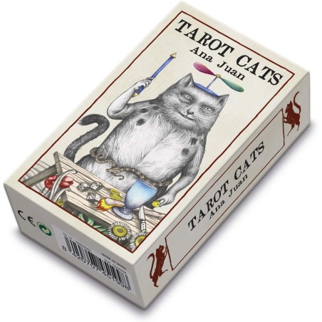 Tarot Cats de Ana Juan - Fournier - 78 Cartas a todo color y folleto de instrucciones
