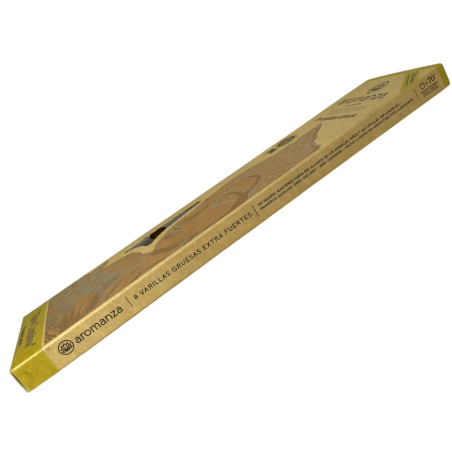 Incenso Tibetano Limão Abre Caminhos de Incenso Aromanza Argentina - Incenso artesanal 8 palitos artesanais extra grossos