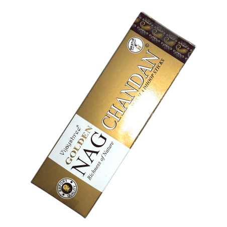GOLDEN NAG Incienso Dhoop Chandan - Masala Dhoop Sticks - 1 paquete de 10 barritas