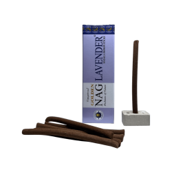 GOLDEN NAG بخور اللافندر Dhoop - أصابع ماسالا دوب - 1 عبوة من 10 قطع