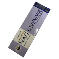 GOLDEN NAG بخور اللافندر Dhoop - أصابع ماسالا دوب - 1 عبوة من 10 قطع