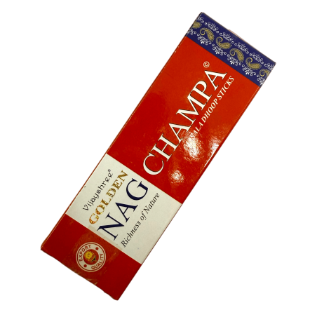 GOLDEN NAG Dhoop Champa Wierook - Masala Dhoop Sticks - 1 pak van 10 repen