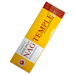 GOLDEN NAG بخور معبد Dhoop - عصي ماسالا هوب - 1 عبوة من 10 أعواد