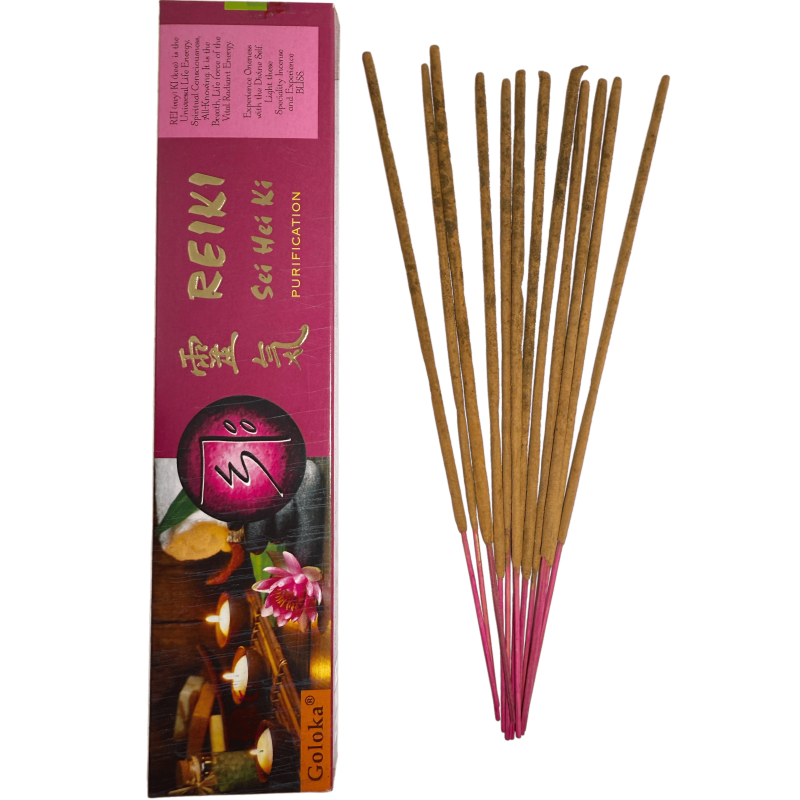 GOLOKA Incienso Reiki Sei Hei Ki - Purificación - 1 caixeta de 15g-INCENSOS GOLOKA-HOSTENATURA