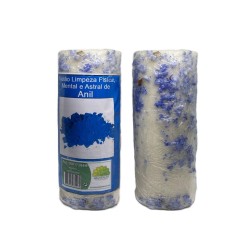 Vela Esotèrica Neteja Fisica, Mental i Astral amb Anil Imperial - Feta al Brasil - 17x7cm