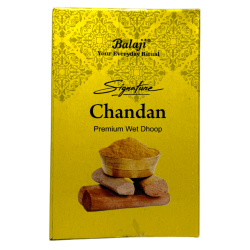 Incienso Dhoop Chandan Balaji Signature Premium - Cajita amb 10 barretes d'incís dhoop