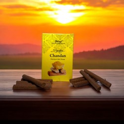 بخور Dhoop Chandan Balaji Signature Premium - علبة مع 10 أعواد بخور