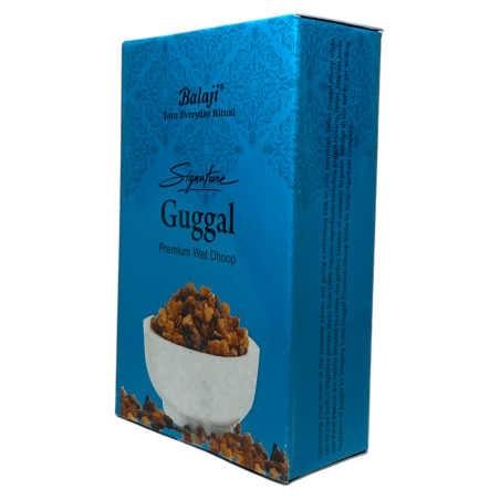 Dhoop Guggal Balaji Signature Premium Räucherstäbchen - Box mit 10 Räucherstäbchen dhoop