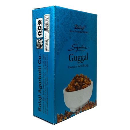 Dhoop Guggal Balaji Signature Premium Encens - Boîte de 10 bâtonnets d’encens dhoop