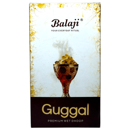 Premium Räucherstäbchen Dhoop Guggal Balaji Premium Wet Dhoop - Box mit 10 Dhoop Räucherstäbchen