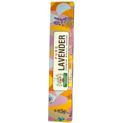 Incienso Puro Lavanda Namaste India Premium Masala - Cajetilla de 15gr.