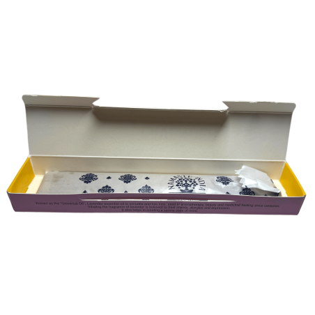 Incenso de Lavanda Pura Namastê Índia Premium Masala - pacote de 15gr.