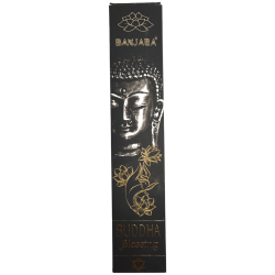 Encens Bouddha Bénédiction BANJARA - 1 Paquet de 15gr Encens Fleur de Lotus Masala