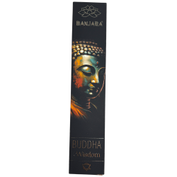 Buddha Tămâie Înțelepciune BANJARA - 1 pachet de 15gr tămâie din lemn de santal Masala