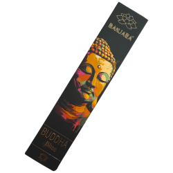 Incienso Buddha Dicha BANJARA - 1 Cajetilla de 15gr Incienso Rosa y Jazmín Masala