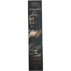 Buddha Tămâie Meditație BANJARA - 1 Pachet de 15gr Tămâie Patchouli și Eucalipt Masala