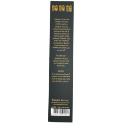Buddha Tămâie Meditație BANJARA - 1 Pachet de 15gr Tămâie Patchouli și Eucalipt Masala