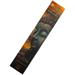 Buddha Räucherstäbchen Harmony BANJARA - 1 Packung 15gr Zedernholz Räucherstäbchen und Weihrauch Masala