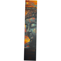 Buddha Räucherstäbchen Harmony BANJARA - 1 Packung 15gr Zedernholz Räucherstäbchen und Weihrauch Masala