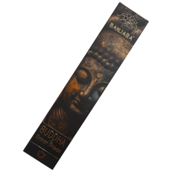 Encens Bouddha Paix Intérieure BANJARA - 1 Paquet de 15gr Encens Lavande et Camomille Masala