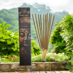 Encens Bouddha Paix Intérieure BANJARA - 1 Paquet de 15gr Encens Lavande et Camomille Masala