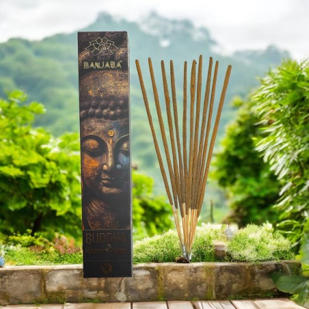 Incienso Buddha Paz Interior BANJARA - 1 Cajetilla de 15gr Incienso Lavanda y Manzanilla Masala