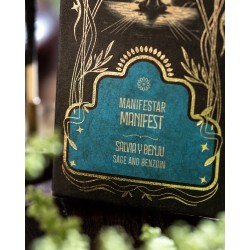 Ritual Incense Manifest Holy Mother Sage and Benzoin - 6 thick sticks of approximately 1h duration