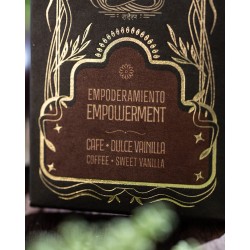 Inciens Ritual Empoderament Sagrada Mare Cafe i Dolça Vainilla - 6 varetes gruixutes d'1h de durada aproximada