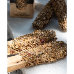 Palo Santo Stick Lemon Grass Sagrada Madre - Baton de tămâie - Palo Santo Peru, roz, lavandă, cedru, portocalie, eucalipt