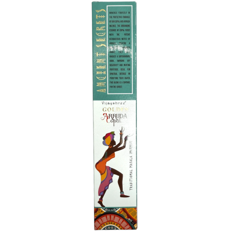 Incienso Copal Dorado y Ruda Golden Ancient Secrets Vijayshree - Cajetilla de 15gr.