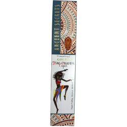 Golden Copal and Nag Champa Golden Ancient Secrets Vijayshree Incense - 15gr pack.